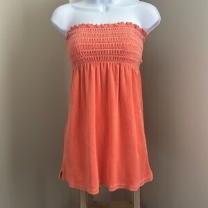 JUICY COUTURE Y2K TERRY CLOTH TUBE MINI DRESS SZ. P